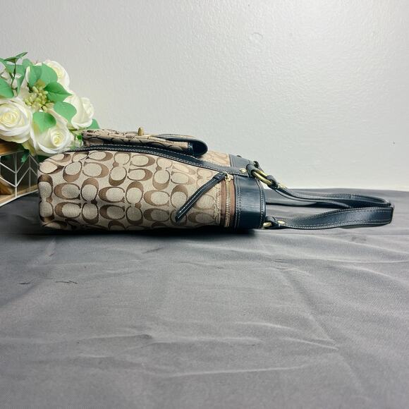 COACH Vintage Signature Large Legacy  Tote Bag F12889 - Picture 8 of 10